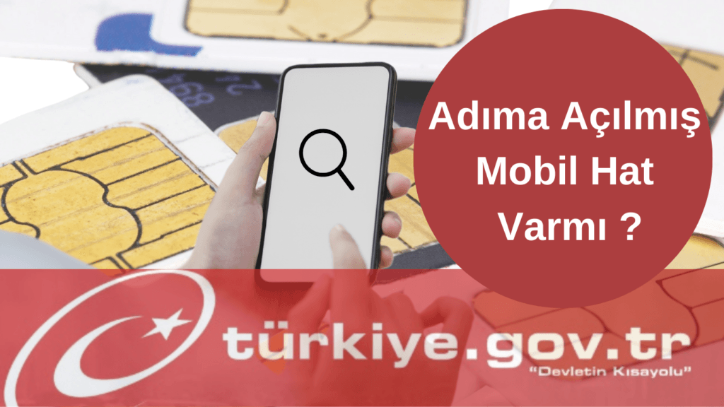 e-Devlet Üzerinden Mobil Hat Sorgulama