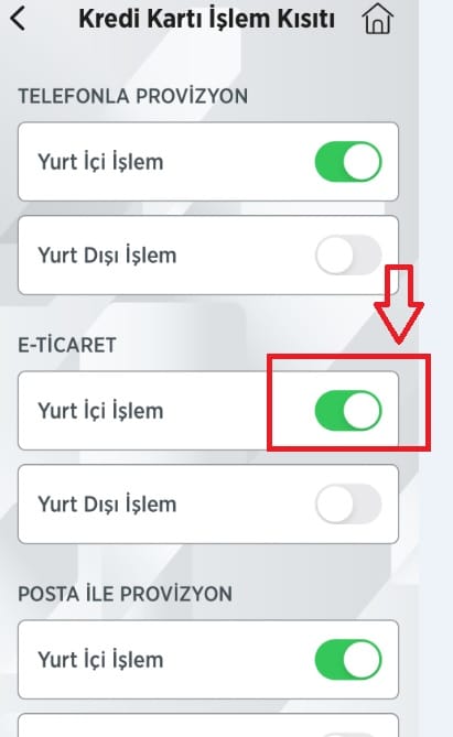 Ziraat Bankası Kredi kartı İnternet Alışverişine Nasıl Açılır