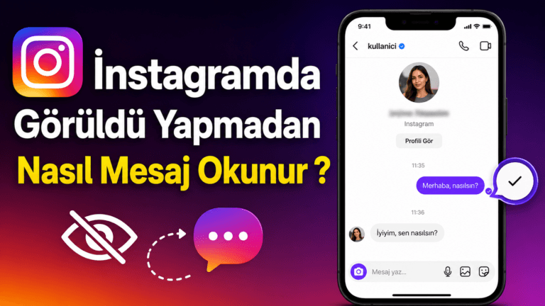 İnstagramda Görüldü kapama