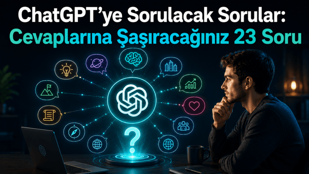 ChatGPT'ye Sorulacak Sorular