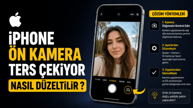İphone Ön Kamera Ayarı