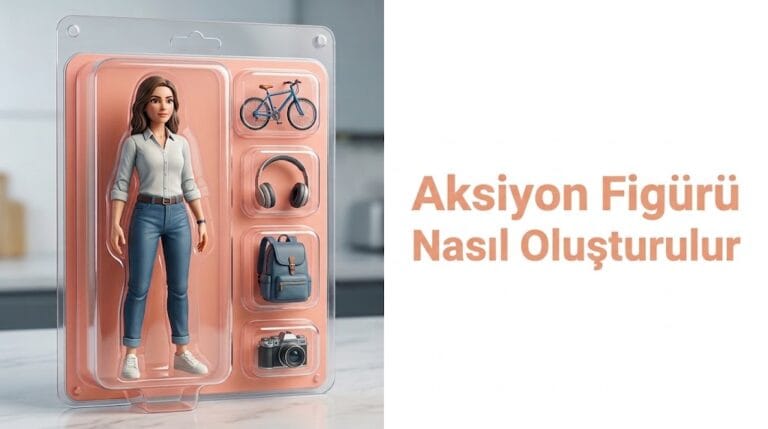 ChatGPT ile aksiyon figürü tasarlama: Kendi fotoğrafınla oyuncak yap