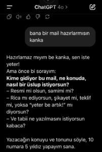 Chatgpt kişiselleştirme