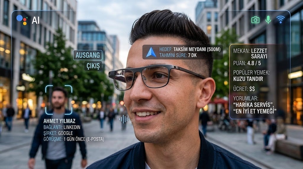 Google yapay zeka gözlükleri: Gemini destekli akıllı gözlükler