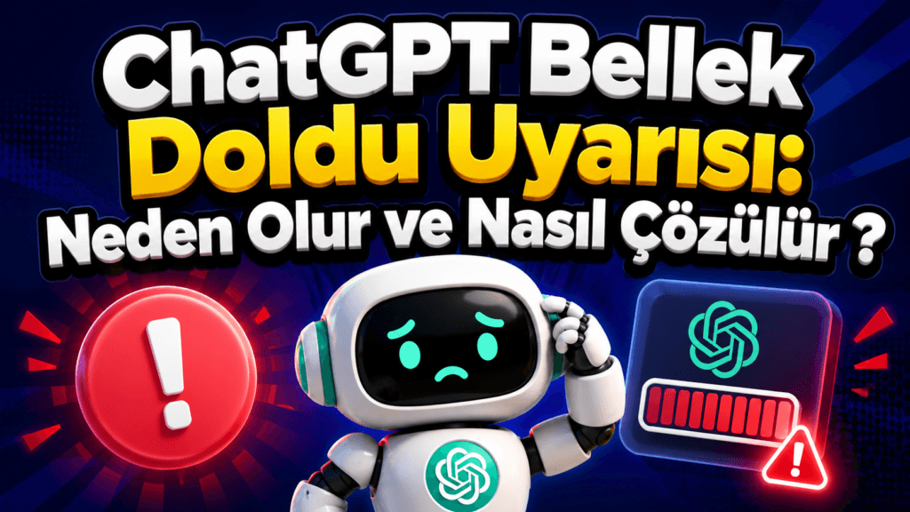 ChatGPT Hafıza Doldu Uyarısı: