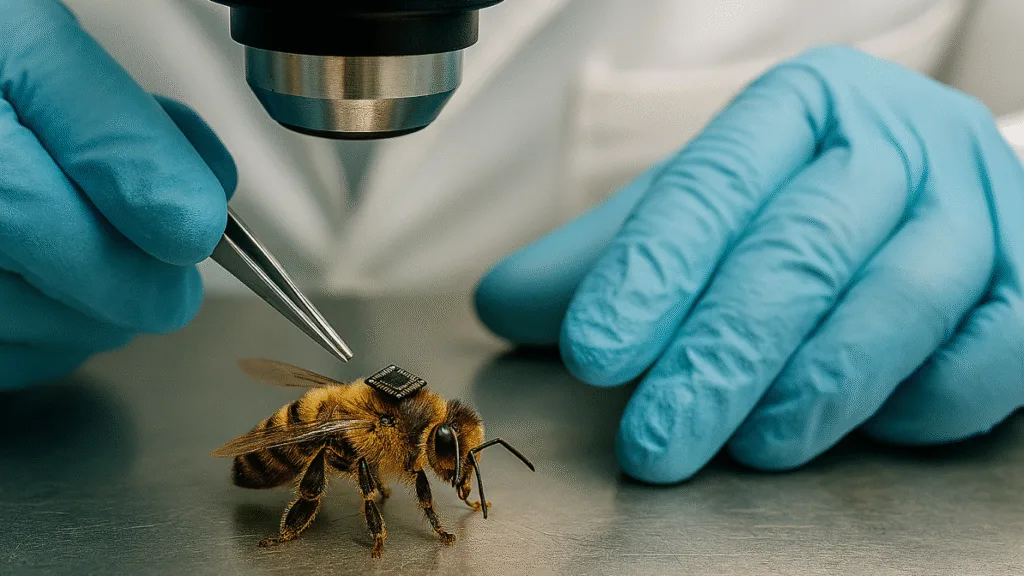 Çin Arıların Beynine Çip Taktı