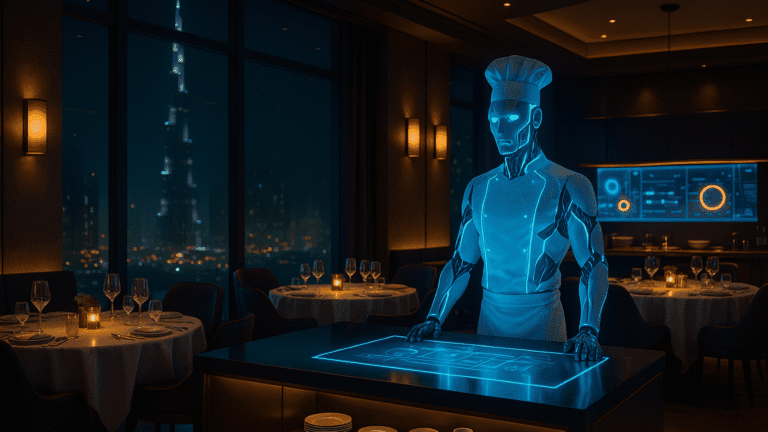 Dünyanın İlk Yapay Zeka Şefli Restoranı Dubai
