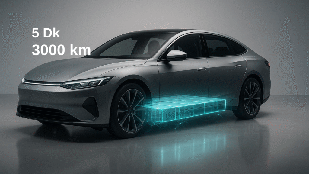Huawei’den 5 Dakikada Şarj, 3.000 KM Menzil