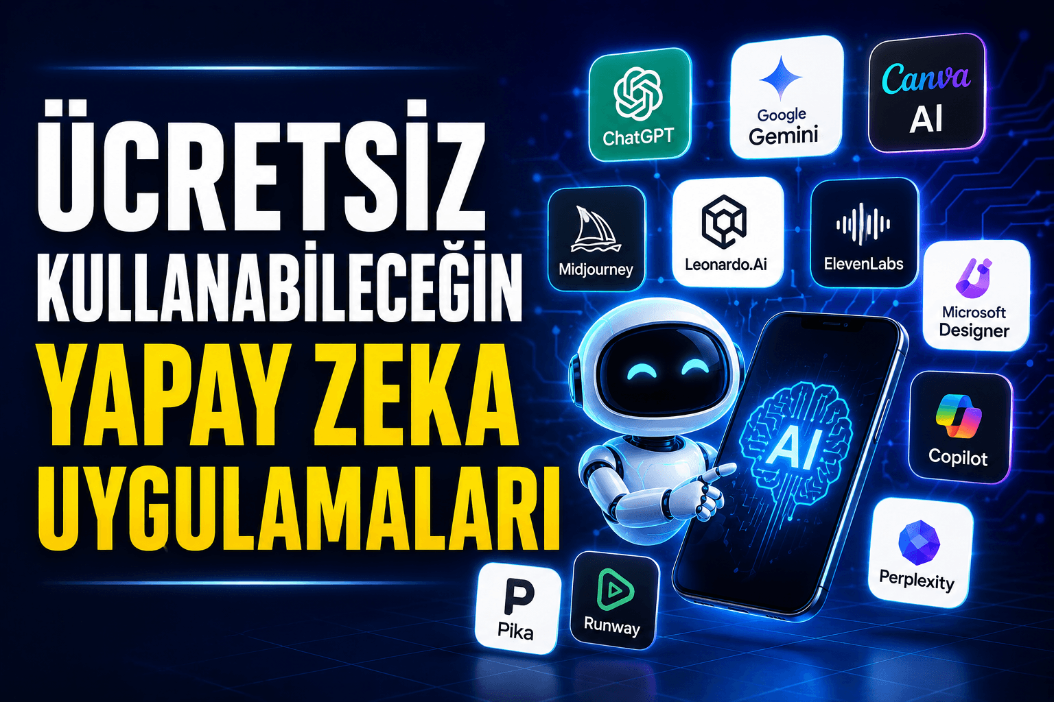 Ücretsiz Kullanabileceğin Yapay Zeka Uygulamaları 2026