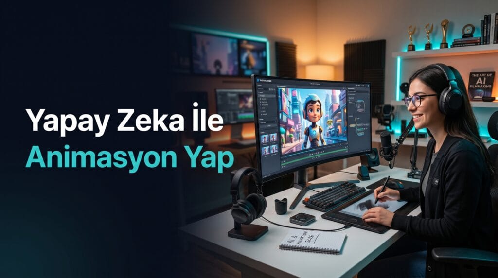 Yapay zeka ile animasyon filmi yapma: Showrunner ve AI video araçları