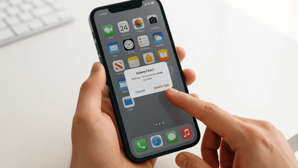İphone Uygulama Tamamen Silme