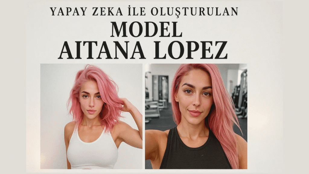 Yapay Zeka ile Oluşturulan Model Aitana Lopez
