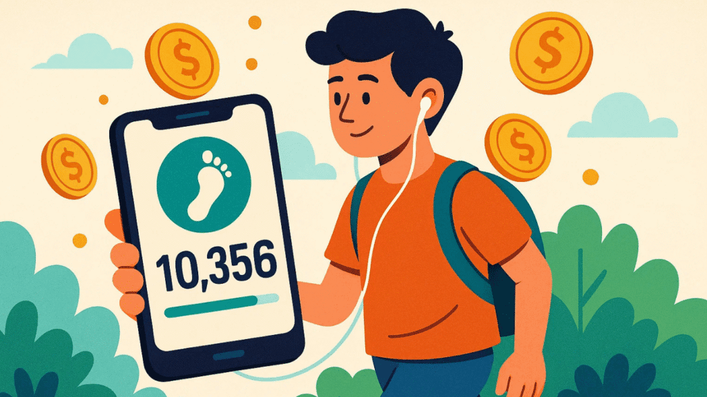 Yürüyerek Para Kazandıran uygulama