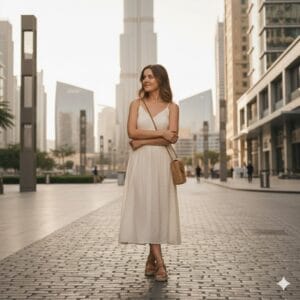 Dubai Seyahat Fotoğrafı Nano Banana