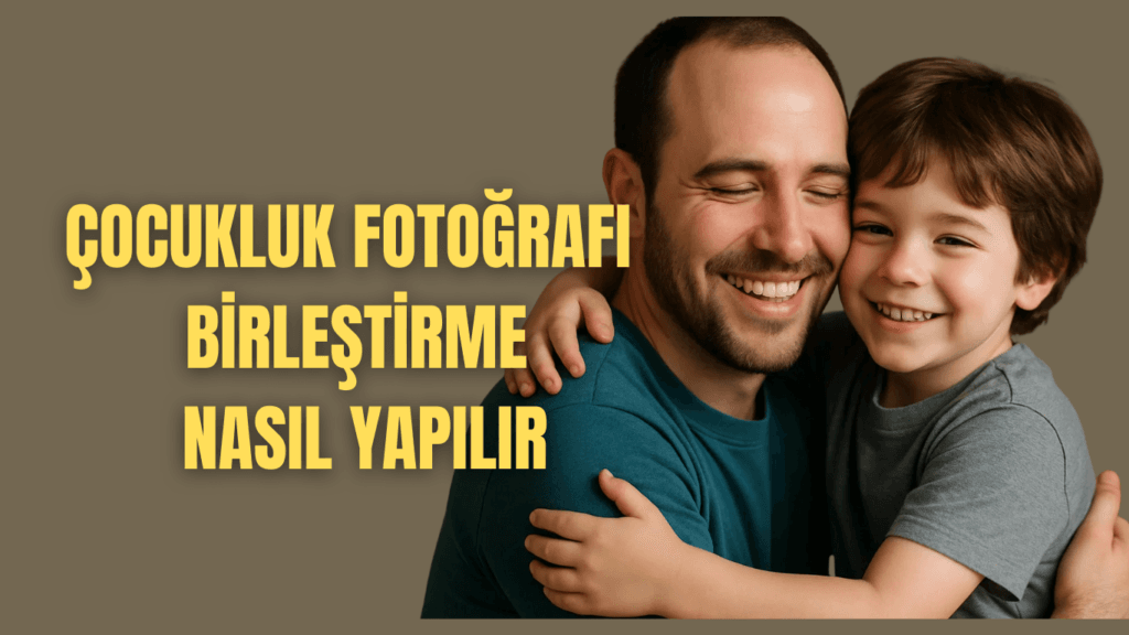 Gemini İle Çocukluk Fotoğrafı Birleştirme