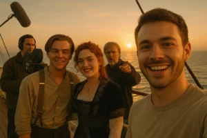 titanik Film Seti Selfie Promtu