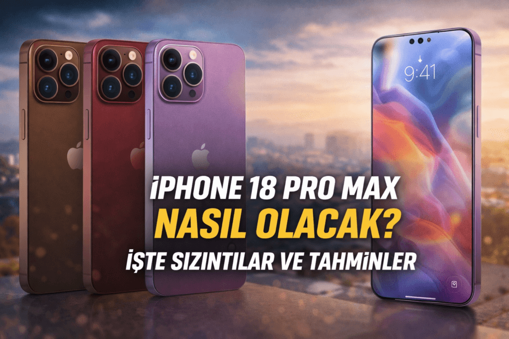 iPhone 18 Pro Max Nasıl Olacak?