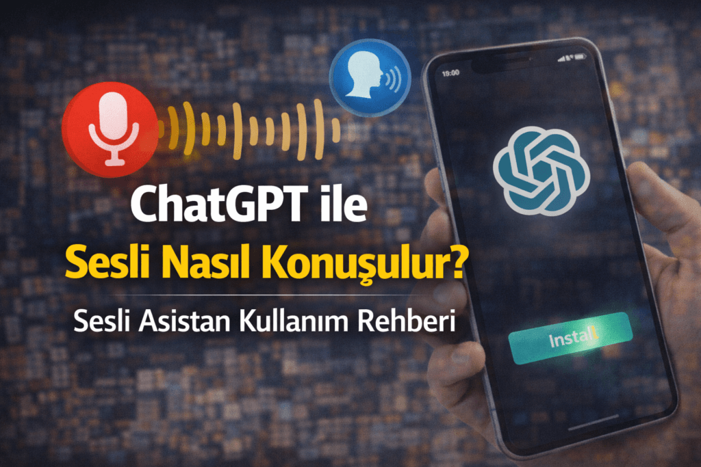 ChatGPT ile Sesli Nasıl Konuşulur? Sesli Asistan Kullanım Rehberi