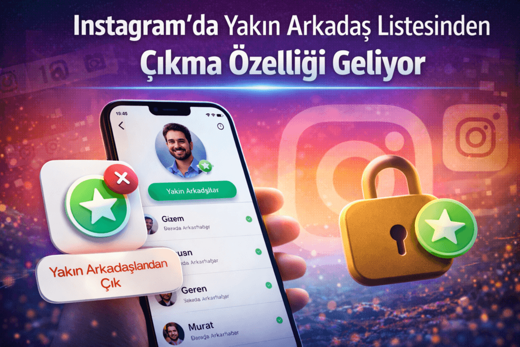 Instagram’da Yakın Arkadaş Listesinden Çıkma