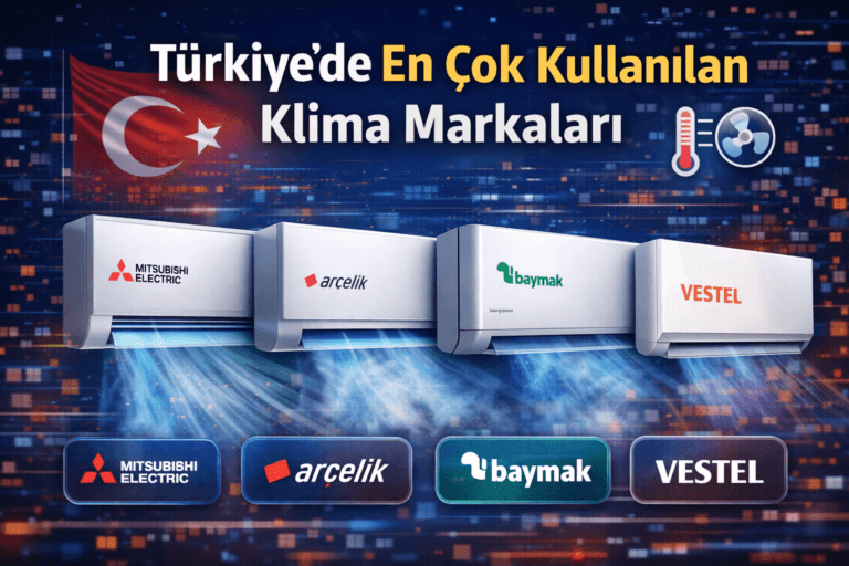 Türkiye’de En Çok Kullanılan Klima Markaları