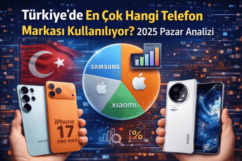 Türkiye’de En Çok Hangi Telefon Markası Kullanılıyor?