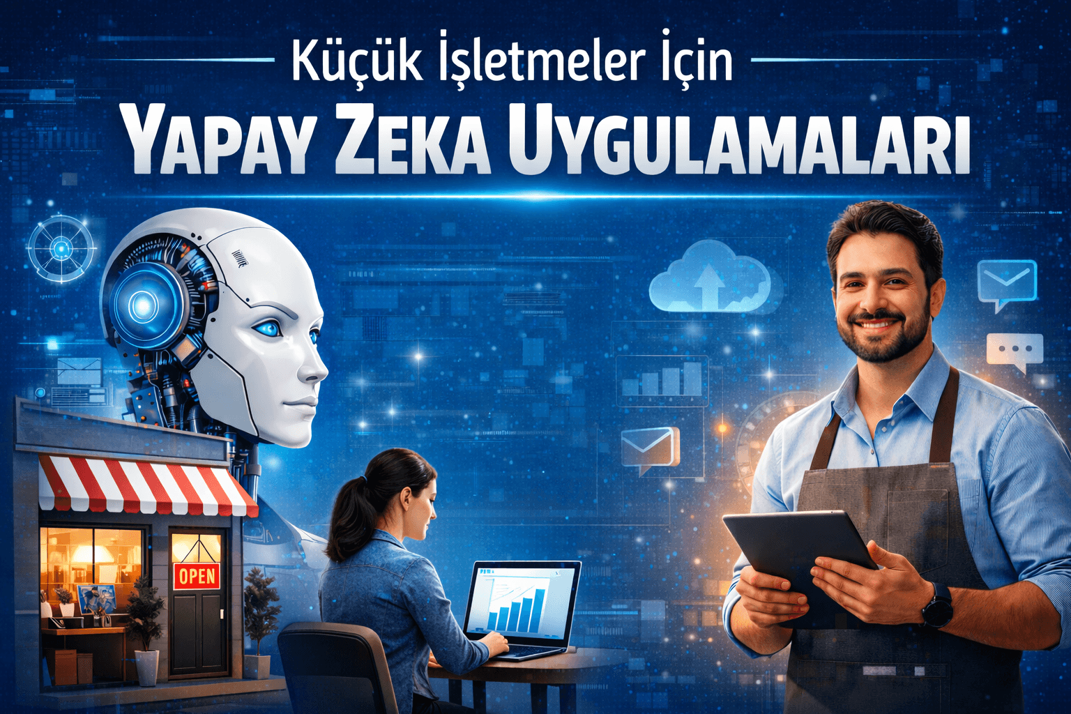Küçük İşletmeler İçin Yapay Zeka Uygulamaları: Dijital Dönüşüm Rehberi