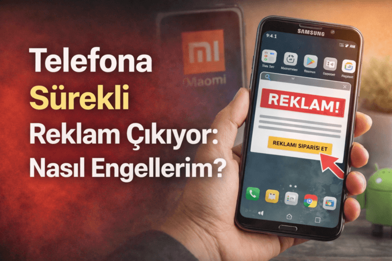 Telefona Sürekli Reklam Çıkıyor