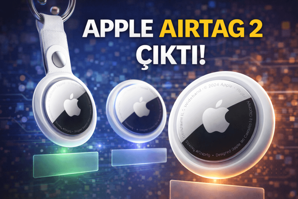 Apple'ın kayıp eşyalarınızı bulmanıza yarayan küçük cihazı AirTag'in yeni modeli
