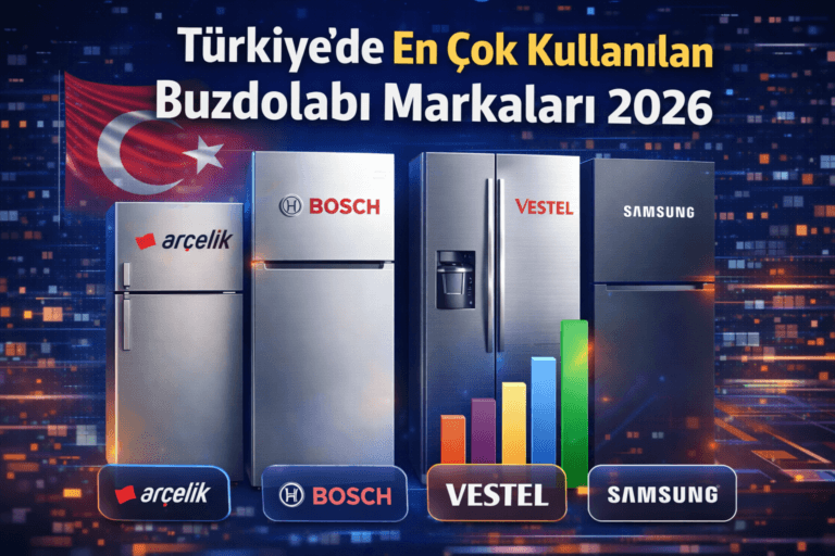 Türkiye’de En Çok Kullanılan Buzdolabı Markaları