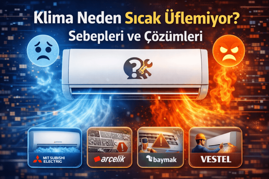 Klima Neden Sıcak Üflemiyor?