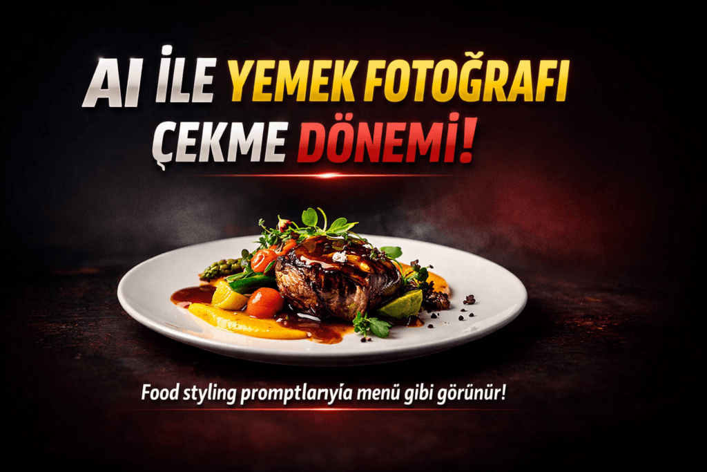 Yemek fotoğrafı Promptları