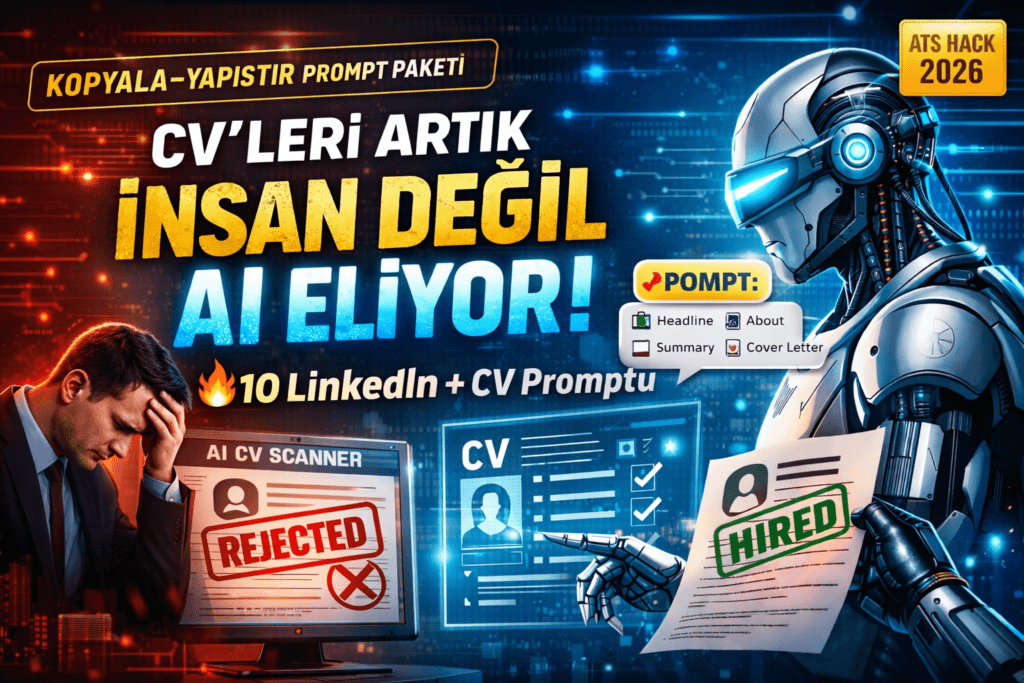 LinkedIn CV promptları, ChatGPT CV hazırlama