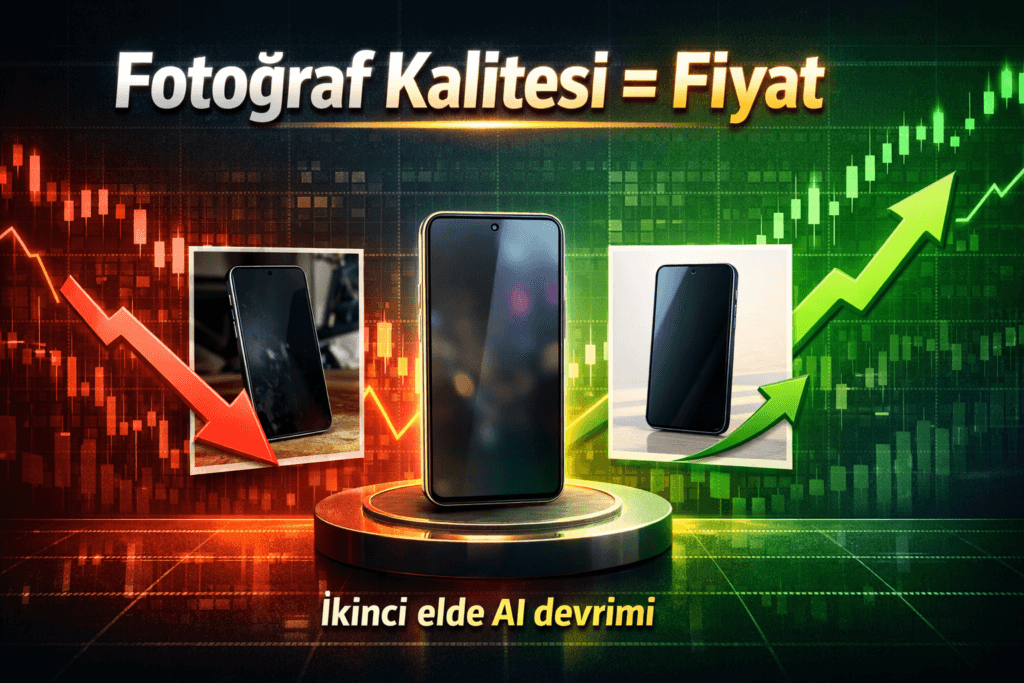 ikinci el satış, ilan fotoğrafı, yapay zeka ile satış, AI fotoğraf düzenleme