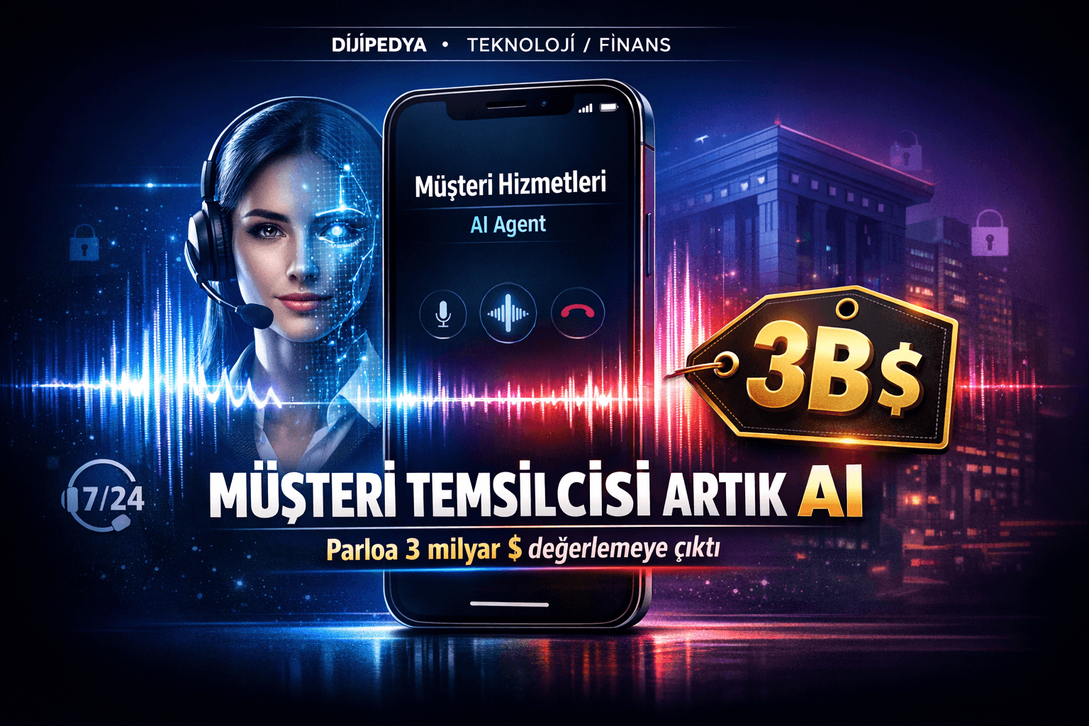 ”MÜŞTERİ TEMSİLCİSİ” Meslek olmaktan çıkıyor mu? Parloa 3 Milyar $ Değerlemeye Çıktı!