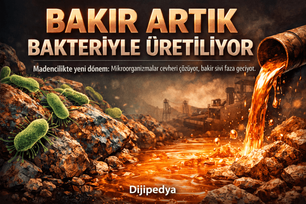 biyomadencilik, sürdürülebilir madencilik, bakır cevheri,