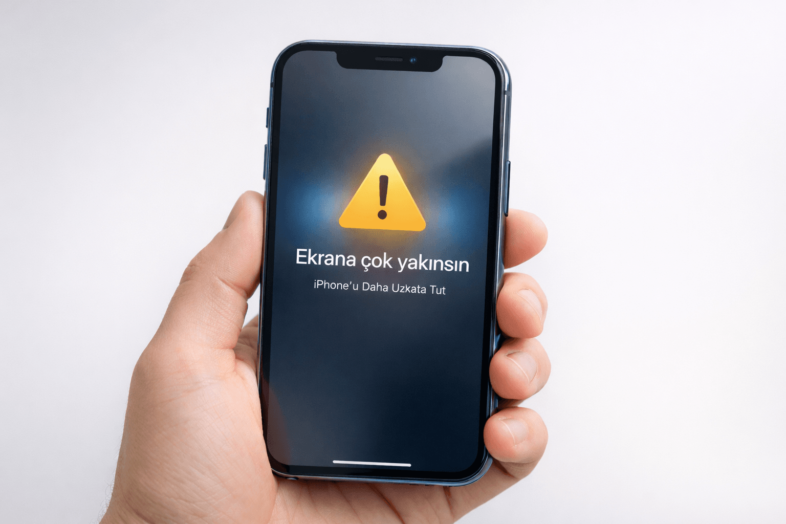 iPhone Ekrana Çok Yakınsın Uyarısı Nasıl Kapatılır