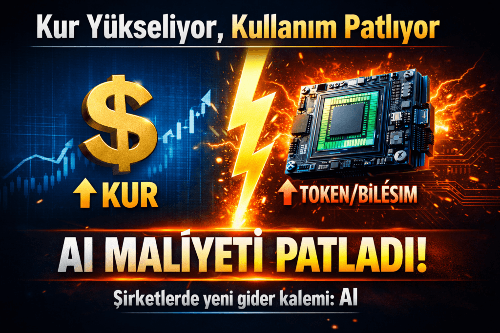 yapay zeka maliyeti, AI faturası, token maliyeti,
