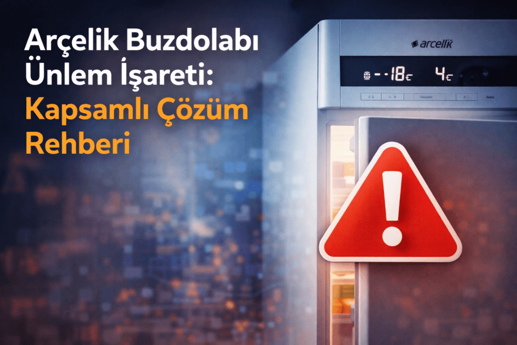 Arçelik Buzdolabı Ünlem İşareti