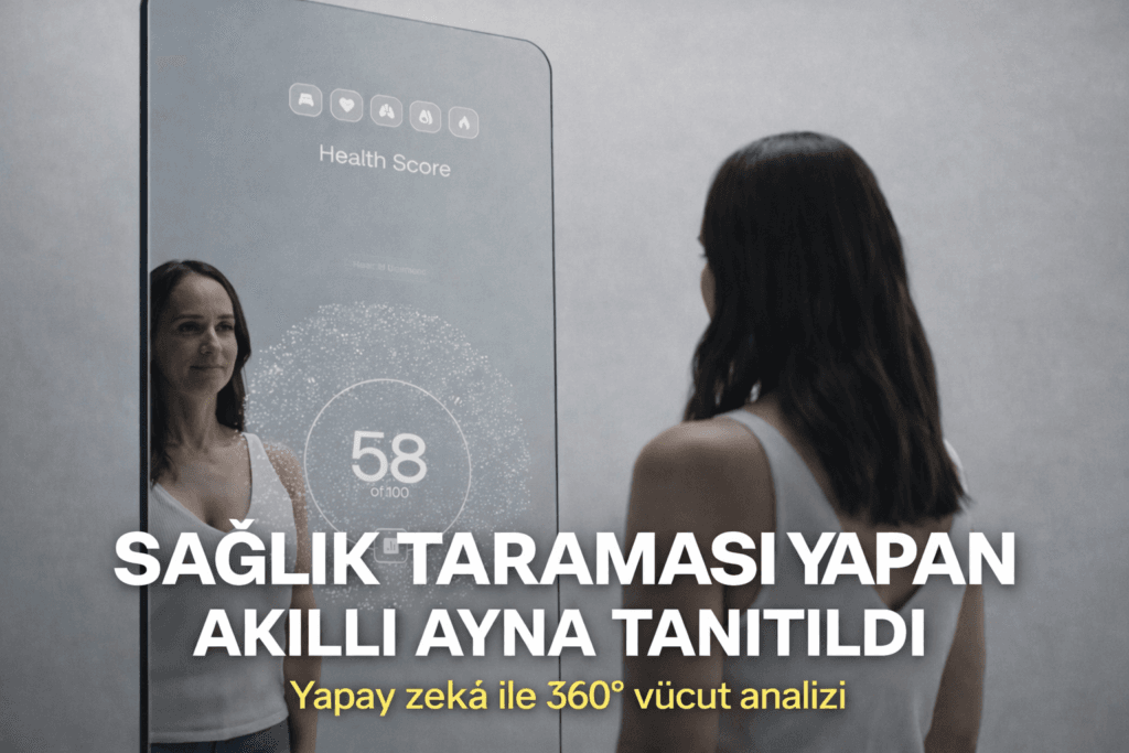 Sağlık Taraması Yapan Akıllı Ayna