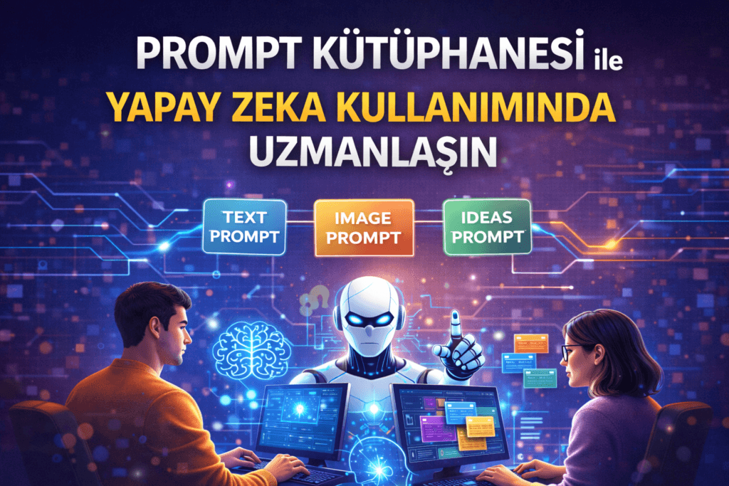 Prompt Kütüphanesi ile Yapay Zeka Kullanımında Uzmanlaşın