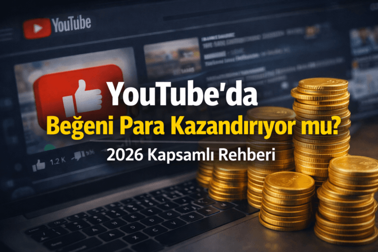 YouTube’da Beğeni Para Kazandırıyor mu?