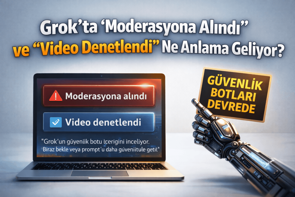 Grok’ta Video Moderasyona Alındı