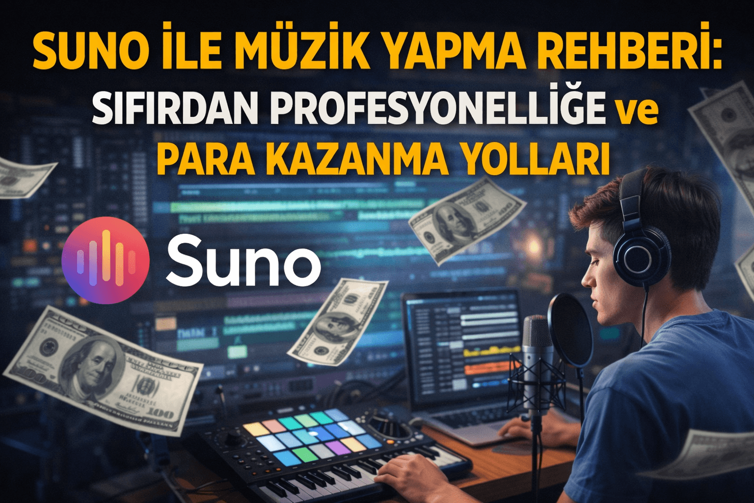 Suno ile Müzik Yapma Rehberi: Sıfırdan Profesyonelliğe
