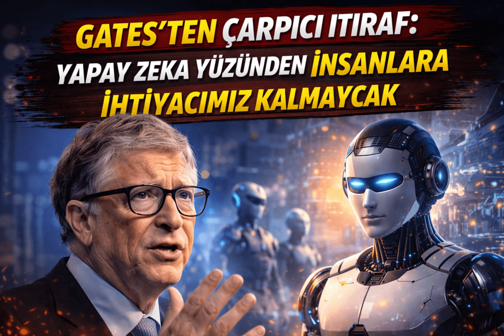 BİLL GATES'TEN CARPICI ITIRAF: