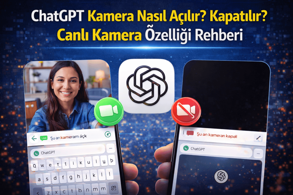 ChatGPT Kamera Nasıl Açılır? Kapatılır?