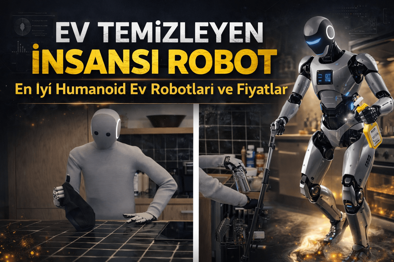 Ev Temizleyen İnsansı Robot: En İyi Humanoid Ev Robotları ve Fiyatlar