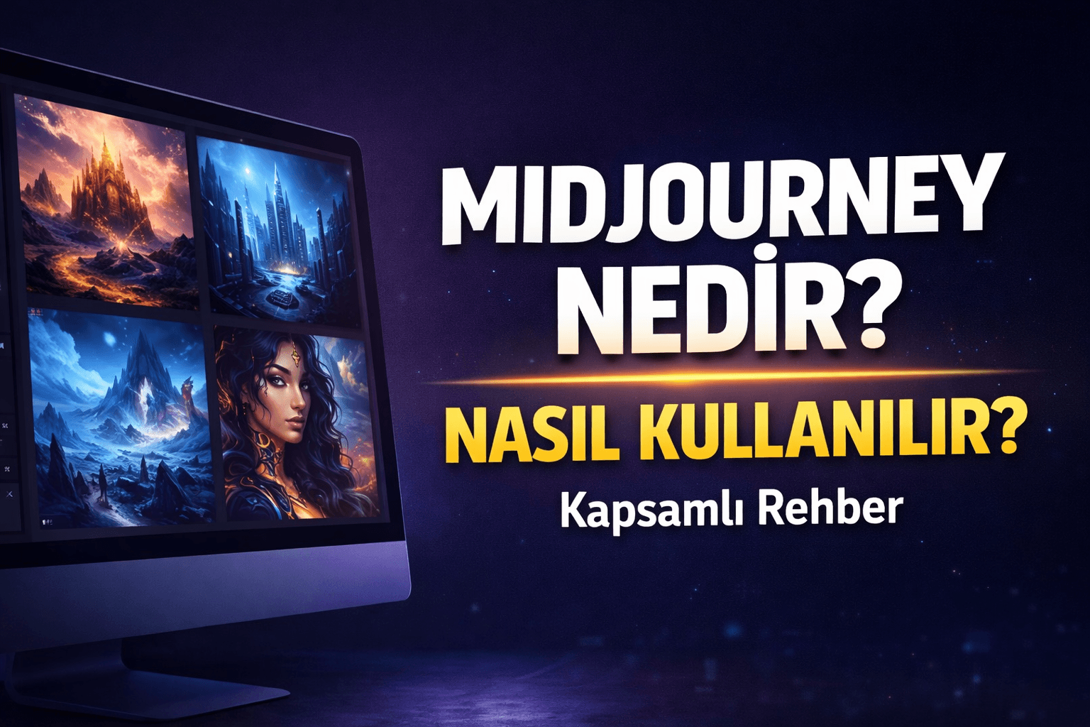 Midjourney Nedir, Nasıl Kullanılır? Kapsamlı Rehber