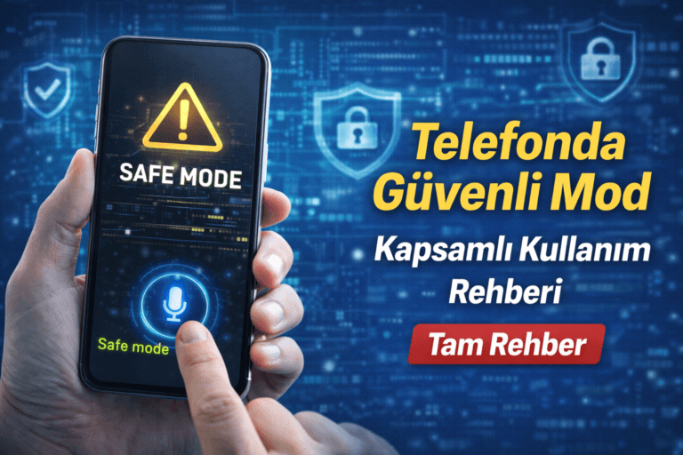 Telefonda Güvenli Mod Nasıl Açılır