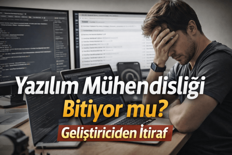 Yazılım Mühendisliği Bitiyor mu