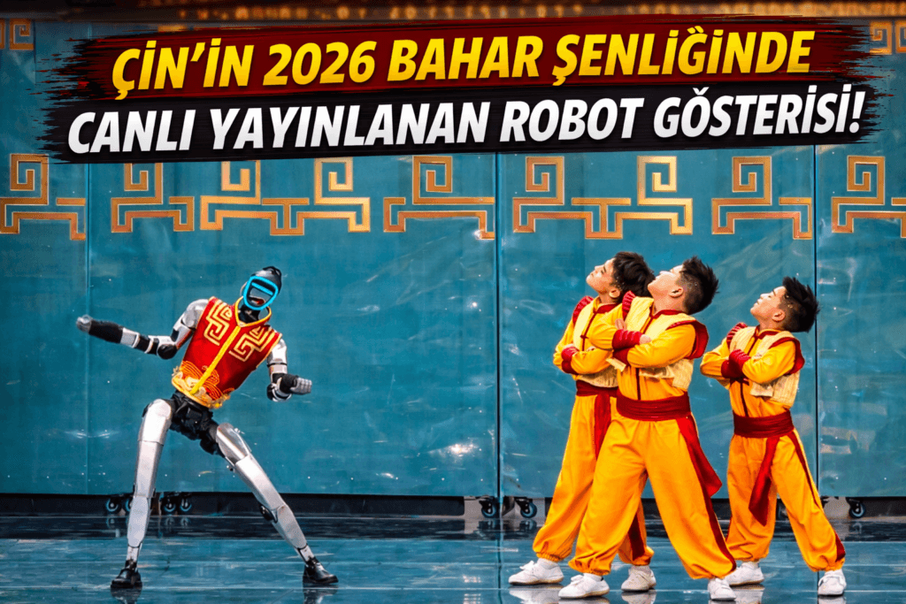 Çin’in 2026 Bahar Festivalinde Canlı Yayınlanan Robot Gösterisi